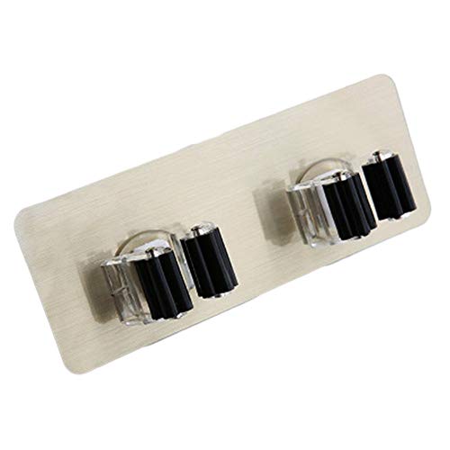 Preisvergleich Produktbild Punch-Free Mop, Starke Unterstützung, Double-Headed Black