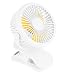 Produktbild Sulifor USB Ventilator mit Clip, Tischventilator Leise Mini Tisch Ventilator Klein Fan Lüfter 3 Geschwindigkeitsstufen 360 Drehbare Einstellbare Kompatibel für PC MAC Notebook Computer Reisen Zuhause