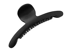 Styling success Womens plastic Medium size Black Hair Claw clutcher(pack of 1)