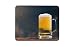Produktbild Rustikal Bier Mauspad – Funny Pub Dad Brother Uncle Geschenk PC Computer # Rotweinglas