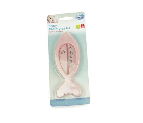 First Steps Floating Baby Thermometer with Fish Design Available in 3 Colours