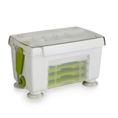 Lakeland Kompakter Spiralschneider, 4 Edelstahlklingen, 24 x 14 x 14,5 cm H - 3