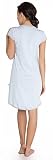 dn-nightwear Damen Umstandsnachthemd / Stillnachthemd aus 100% Baumwolle - 3