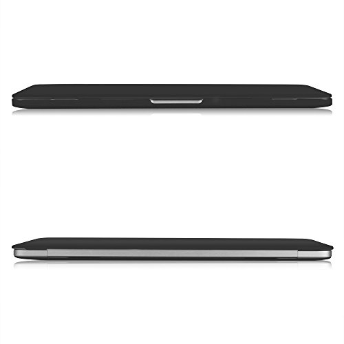 iDOO MacBook Schutzh  lle   Hard Case Cover Laptop H  lle  F  r 2016 MacBook Pro 15 Zoll mit Retina Display und Touch Bar  A1707  - matt  Schwarz
