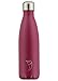 Produktbild Chilly Trinkflasche doppelwandig, wiederverwendbar, Isolierflasche, 18 Stunden heiß und 24 kalt, mattes Finish, rose, 500 ml