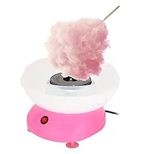 Candy Floss Maker, Home Appliances Full?Automatic for Children's Day for Birthdays for Parties for Christmas(Pink)