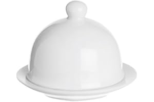 Excelsa Puszka na masło Home 7,6 cm, biała