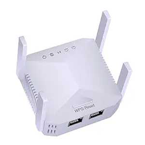 Layfuz 300M WiFi Wirel WiFi Signal Long Range Extender White US Plug