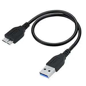 Storite USB 3.0 A to Micro B SuperSpeed Cable For External Hard Drives - (20cm)