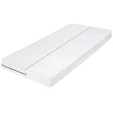 sowohl für elektrische als auch verstellbare Lattenroste geeignet, als Rollmatratze geliefert, beliebig drehbar, für alle Betten mit Lattenrosten, Bettgestelle, Futons und Gästebetten. Als Kindermatratze, Gästematratze und mit einer Matratzenauflage, Matratzentopper und Matratzenschoner verwendbar