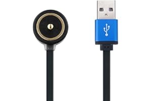 OLIGHT MCC3 Câble de Recharge USB Magnétique, Compatible avec Plusieurs Lampes Torches Olight, Recharge Rapide 1,5 A/2 A