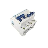 Curva de Charcteristic: CType Disyuntor 2P 63A Mts Interruptor De Transferencia Manual De Energía Dual Interruptor De Circuito Mcb 50Hz / 60Hz 400 ~