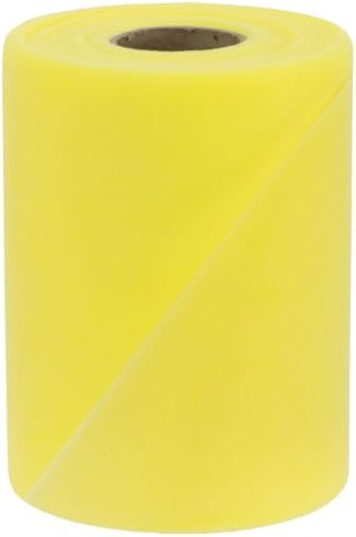 Falk Fabrics Tulle Spool, 6-Inch by 100-Yard, Lemon