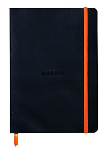 Rhodia 117452C - Cuaderno flexible, color negro