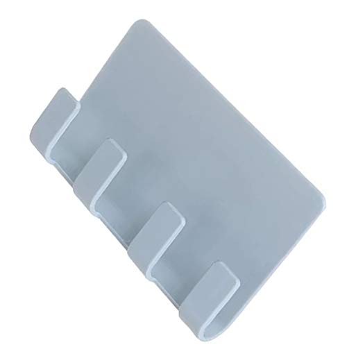 Preisvergleich Produktbild yanana Praktische Adhesive Wandsteckdose Telefon-Halter-Ladebox Halter Standplatz-Halter-Schlüssel Handtuchhalter-Halter Blue