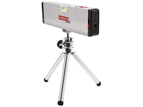 Preisvergleich Produktbild POWERFIX® Laser-Wasserwaage / Laserwasserwaage mit Stativ und Libellenbeleuchtung