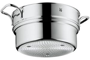 WMF ProfiSelect 24 cm ångarinsats, köksångkokare, matångångkokare, rostfritt stål