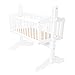 Isabella Alicia Sophia Swinging Cradle (White)