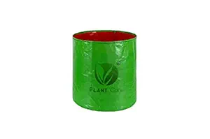 PLANT CARE HDPE Gardening Grow Bag, Nursery Cover Green Bags, Indoor & Outdoor Grow Containers for Vegetables Fruits Flowers.- (15 in X 15 inch)