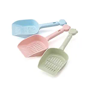 RvPaws Portable Pet Dog Poop Scooper Cat Sand Shovel Pooper Scooper Color May Vary 2pcs