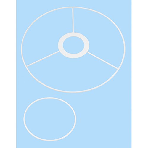 CREApop® Drahtgestell f. Lampenschirm 20 u. 10 cm Durchmesser, E 27