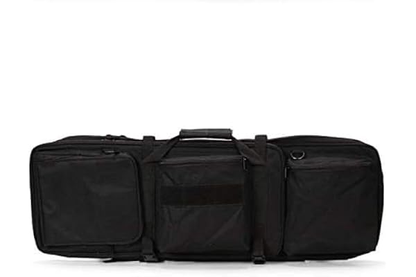 Gexgune 85CM Tactical Heavy Slip Carry Bag Double Carabine Pistolet Sac pour M4 Chasse Airsoft Sac À Bandoulière Militaire De Pêche Sac À Dos (5 Couleurs en Option)