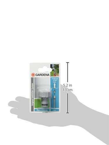 Gardena 18201-20 Hahnverbinder, 26,5 mm, verpackt - 2