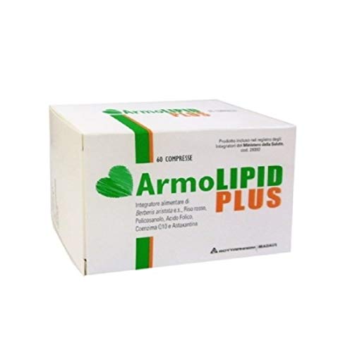 ROTTAPHARM ArmoLIPID PLUS Integratore Colesterolo Cholesterol Supplement 60cp