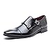 Produktbild Feidaeu Herrenschuhe Leder Flache Business Formelle Schuhe Herren Kleid Brogues Oxfords Monk Strap Schuhe