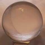 Glaskugel massiv handpoliert 10cm Fotografenqualität - 2