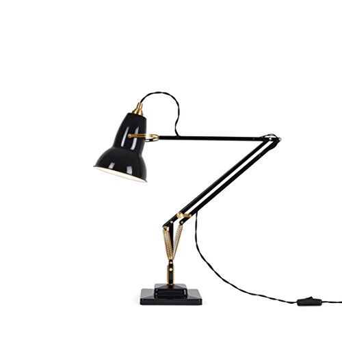 Anglepoise Original 1227 Brass Desk Lamp - Deep Slate