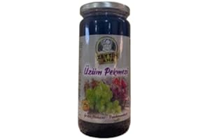 PERGAMO NATURAL FLAVOR Sirop de raisin 630 Gr /100% naturel/sans colorants/sans conservateurs/sans gluten/VEGAN