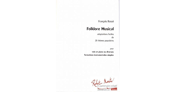 Amazon Fr Folklore Musical Francois Rosse Livres