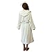Produktbild Unbekannt Robe Herren Flanell-Robe für Frauen, Pyjamas, weicher Baumwollbademantel mit Tasche,White,XL