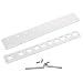 JACKY 10 PCS Brush Storange Place Organizer Clear Acrylic 10 Lattices Cosmetic Display Shelf