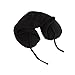Magasin U-Shaped Memory Foam Travel Pillow with Hoodie - 11" x 11", Black RS.1914.00
