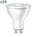 Produktbild ledscom.de GU10 LED Reflektorlampe 5.8W =48W 320lm 30° weiß, 20 STK.