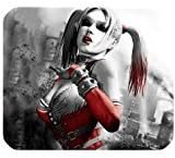 LeonardCustom- Personalized Rectangle Non-Slip Rubber Mousepad Gaming Mouse Pad / Mat- Batman Harley Quinn -LCMPV72