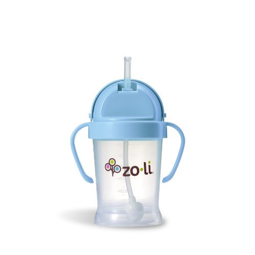 ZoLi Bot Straw Sippy Cup (Blue)