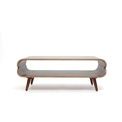 Miliboo - Table Basse, de Design, en Noyer, modèle : Takla