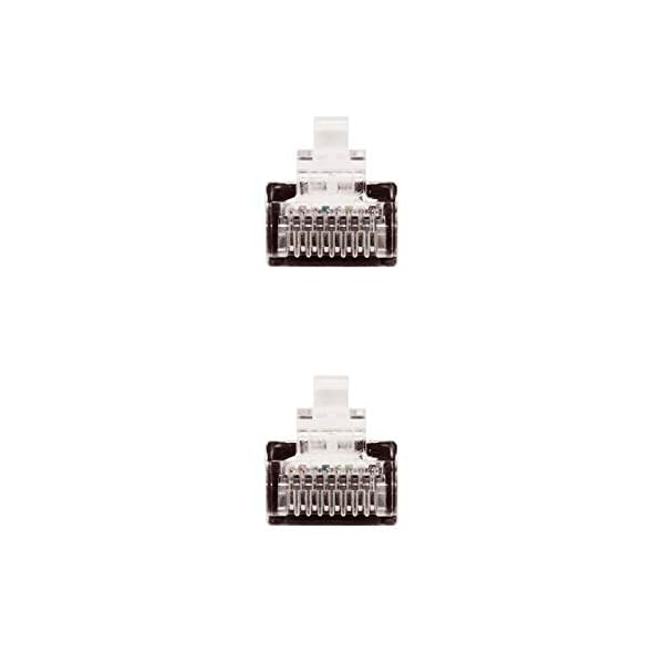 NanoCable 10.20.0401-BK - Cable de red Ethernet RJ45 Cat.6 UTP AWG24, 100% cobre, Negro, latiguillo de 1mts - Image 4
