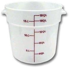 CambroRFS18148 Storage Container, Round, 18-Quart by Cambro