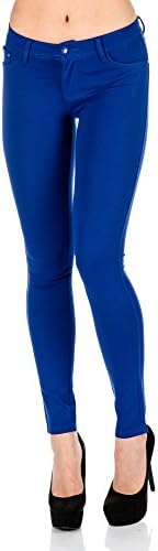 Fashion women's Jeggings hipsters leggings, stretch slim fit, very comfortable -  Blue - 16