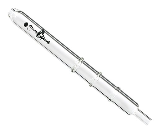 Aladin Glasmundstück Groove - 25 cm | Mundstück für Shisha Wasserpfeife