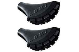 ‎LEKI LEKI Walking Gummipuffer Pad 1 Paar | Gummipuffer für Nordic Walking Stöcke Gummipuffer | Rubber Tip Walking