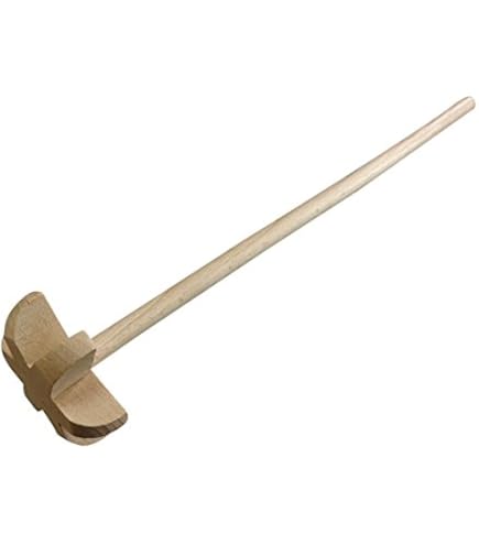 Küchen Quirl Set Aus Buchenholz - 3-teilig 18-26 Cm - Hitzebeständiger Kunststoff