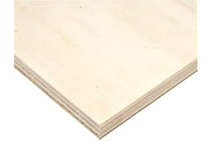 Tosend Pannello di Multistrato di pioppo Spessore mm 18 Misure cm: 80 X 60 cm: 80X60