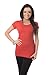 Purpless Maternity Nursing Short Sleeved Scoop Neck Top 7020
