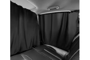 Byfoyif - Cortina para coche (3 unidades, 140 x 80 cm y parasol, 85 x 65 cm, parasoles para ventanas de coche, doble capa, para camping, coche, furgoneta