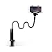 Produktbild Enllonish 90cm Handyhalter, handy halterung Schwanenhals Halter Universal Ständer für iPhone Smartphone Handy Tablet 360° Drehen (Schwarz)